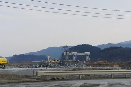 八木澤商店：陸前高田市内の様子