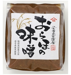 八木澤商店：おらほの味噌（常温販売、500g）のサムネール画像のサムネール画像