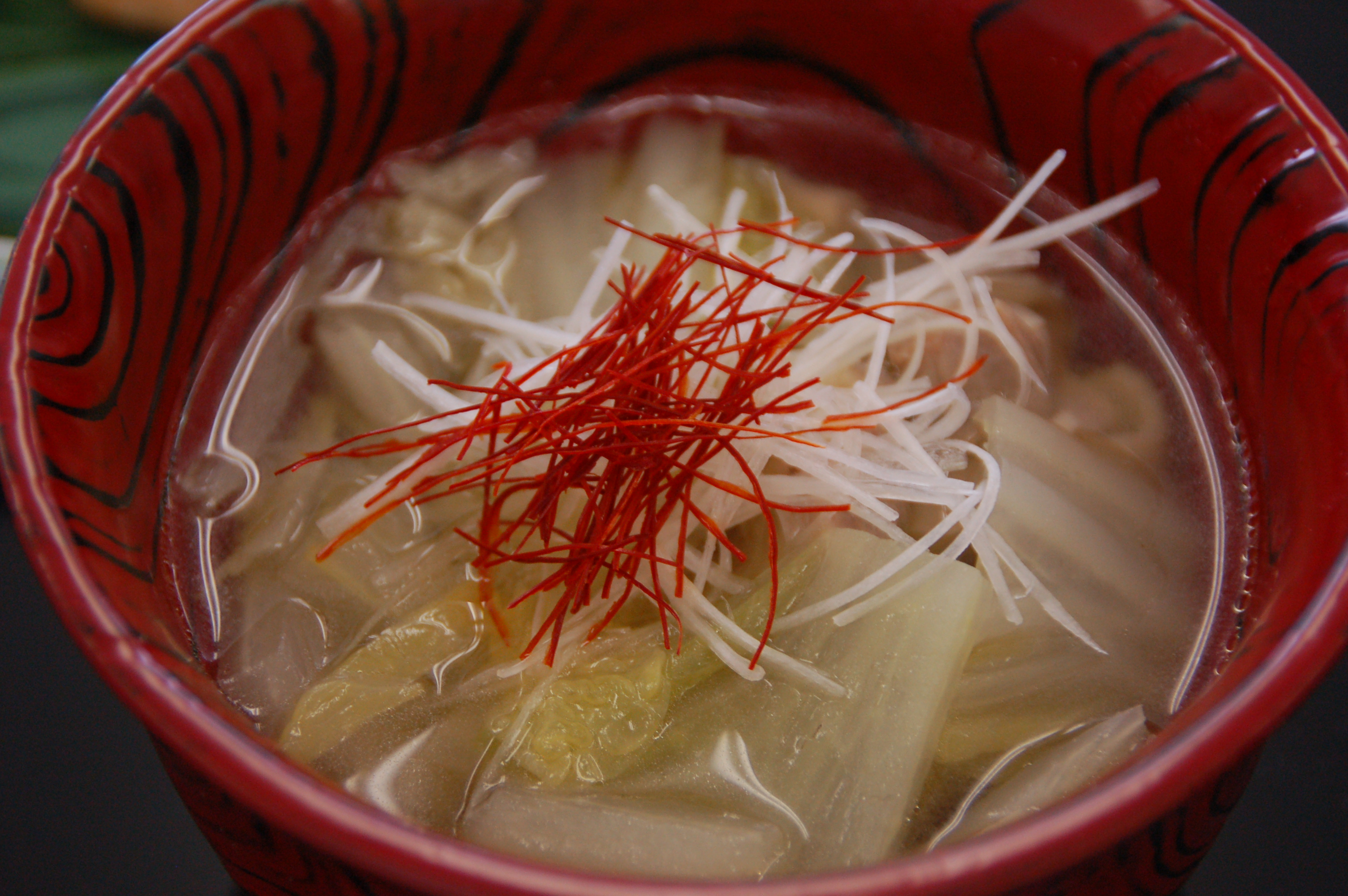 白菜と鶏肉のスープ（白だし）.JPG